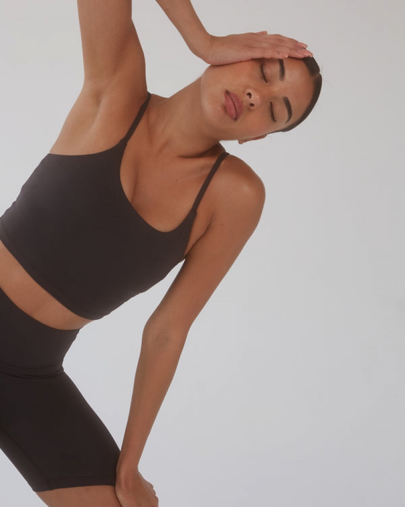 Adanola Ultimate Tank Bra Kaffee | SN-ADA56580