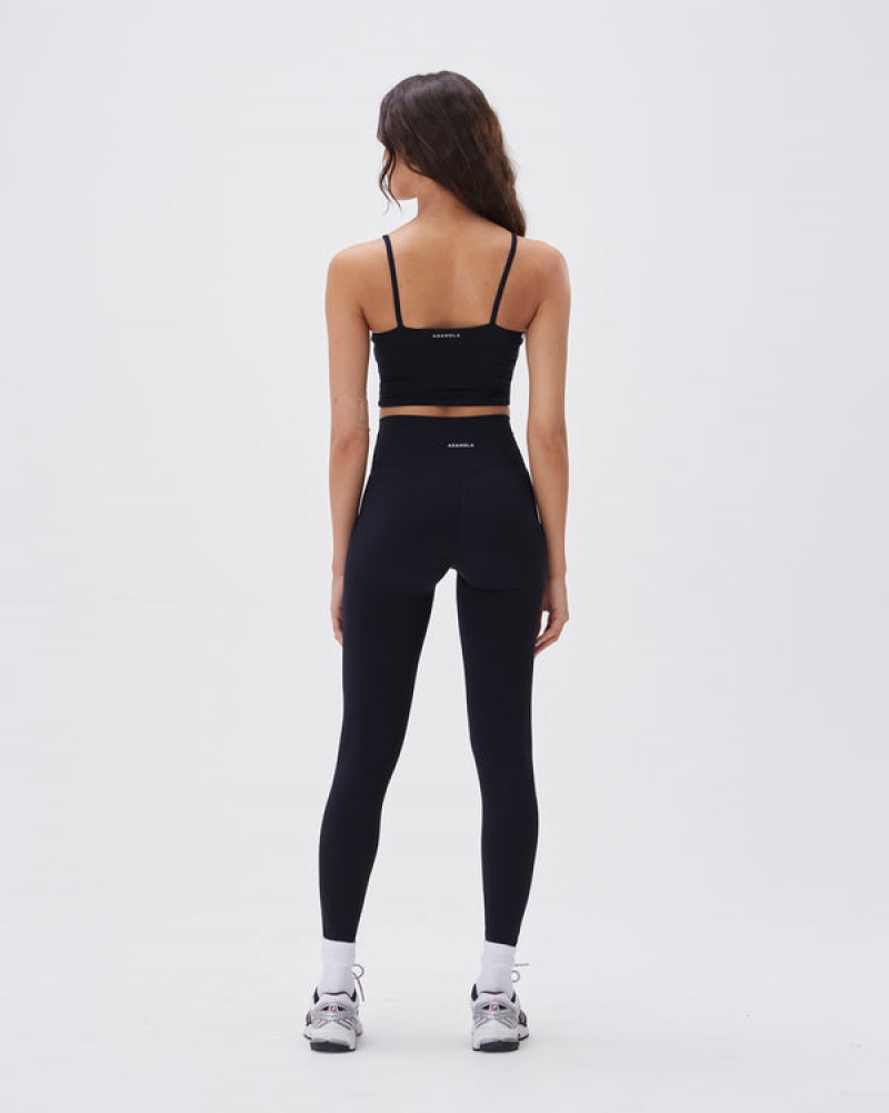 Adanola Ultimate Tank Bra Schwarz | SN-ADA56582