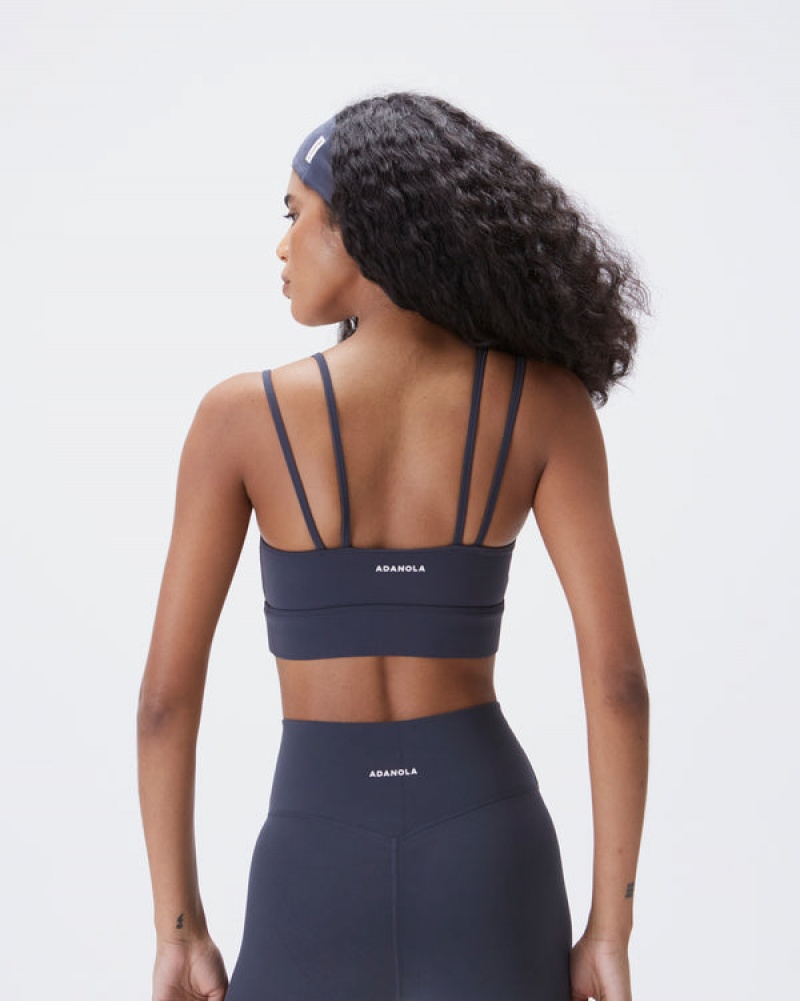 Adanola Ultimate Wrap Over Leggings Blau | SN-ADA56430